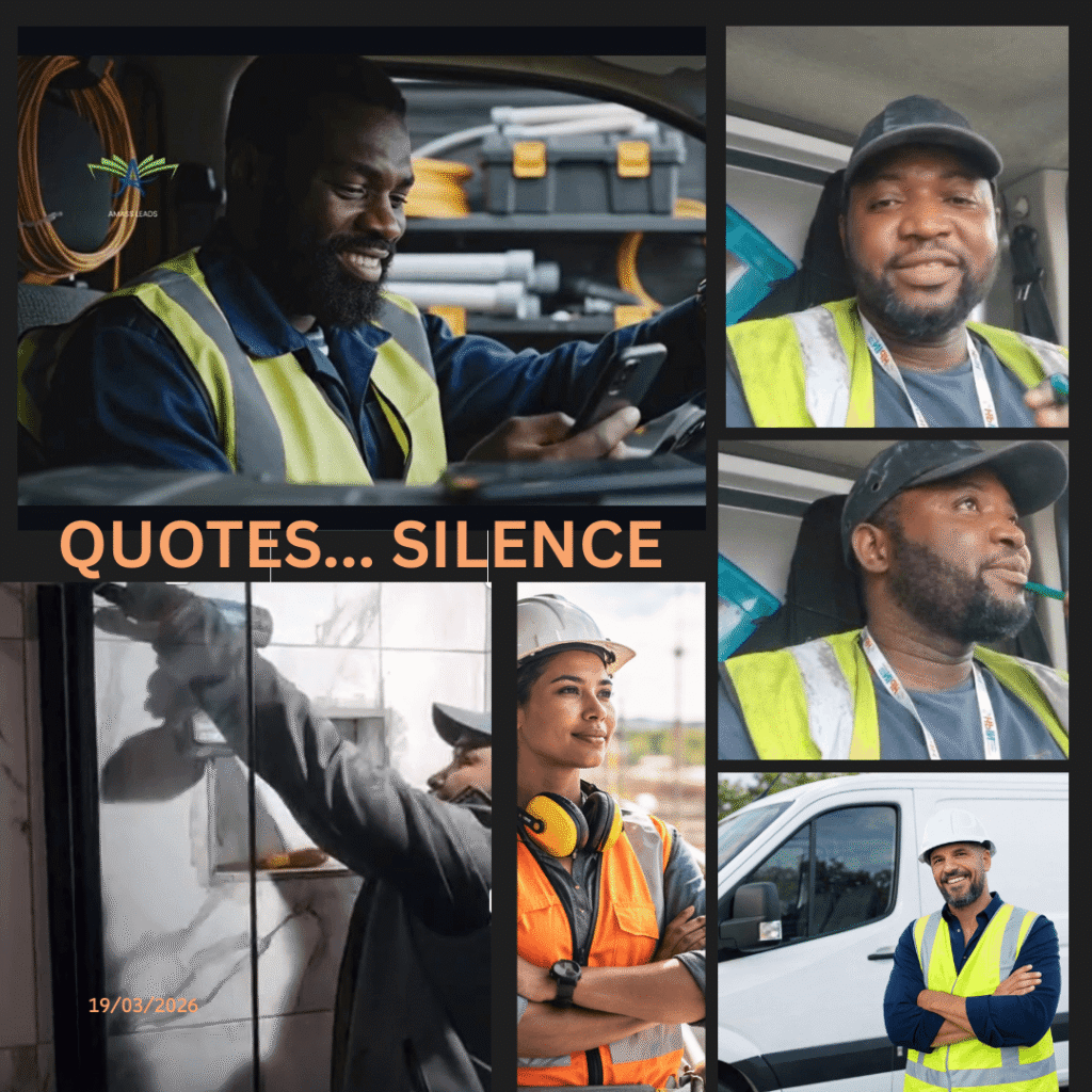 Why customers ignore plumbing quotes